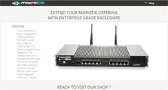 Desktop Screenshot of macrotick.com